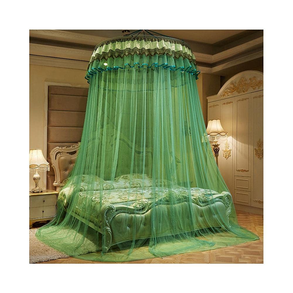 Moustiquaire dôme lit anti pique filet suspendu dentelle chambre #G