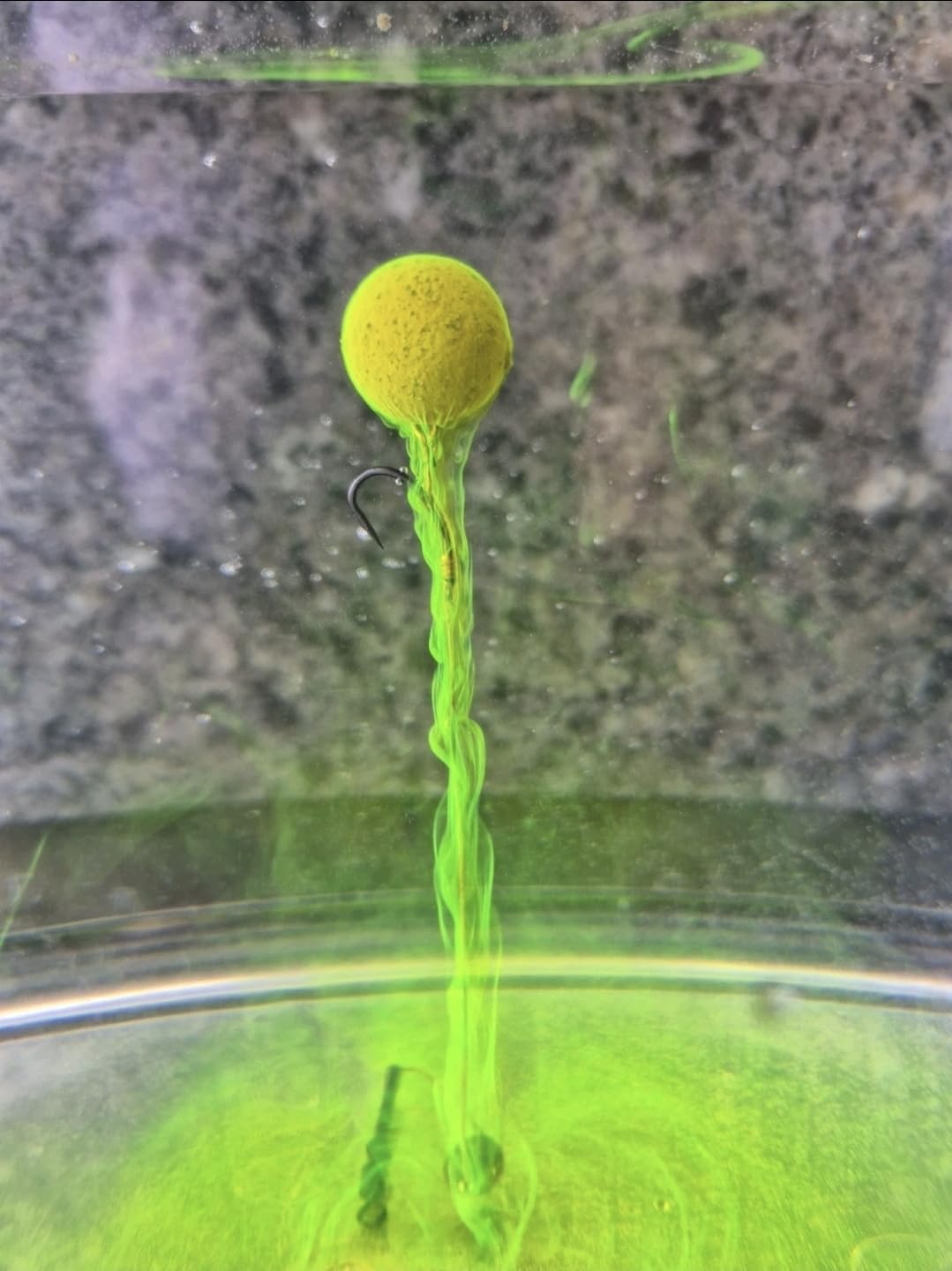 Pop up boilies green bait smoke infused high leakage. 8/12/15mm carp fishing bait (Crayfish, 12mm)