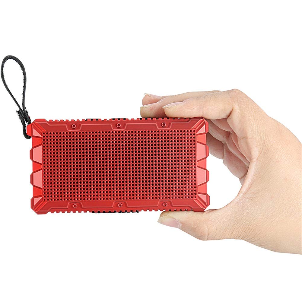 Enceinte Bluetooth Portable Imperméable IP67 Format de Poche Stéréo Mains Libres Bluetooth 4.1 pour Douche de Plage et Plein Air