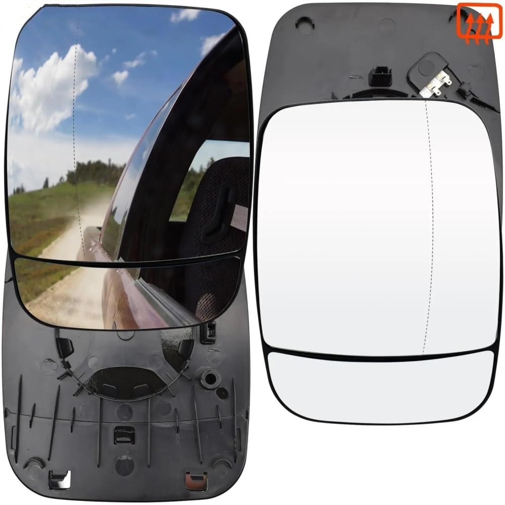Para Fiat Para Talento 2016 2017 2018 2019 2020 Izquierdo Derecho Lado Cristal Del Espejo Retrovisor Calefactado Punto Ciego(Left Right)