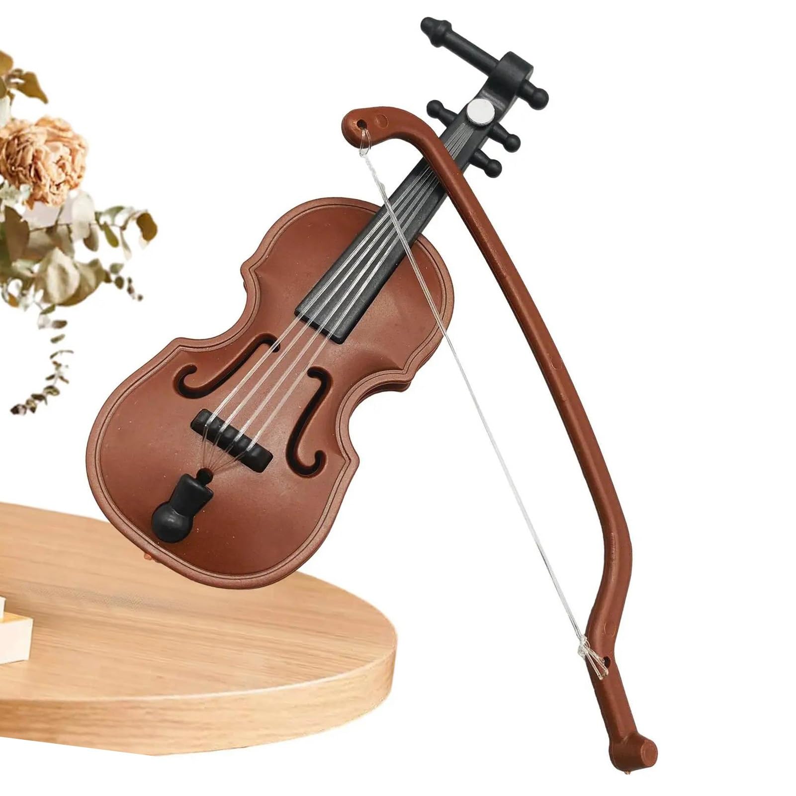 Ozdoby na instrumenty muzyczne Miniaturowe instrumenty muzyczne skrzypcowe ozdoby do domu dekoracyjne
