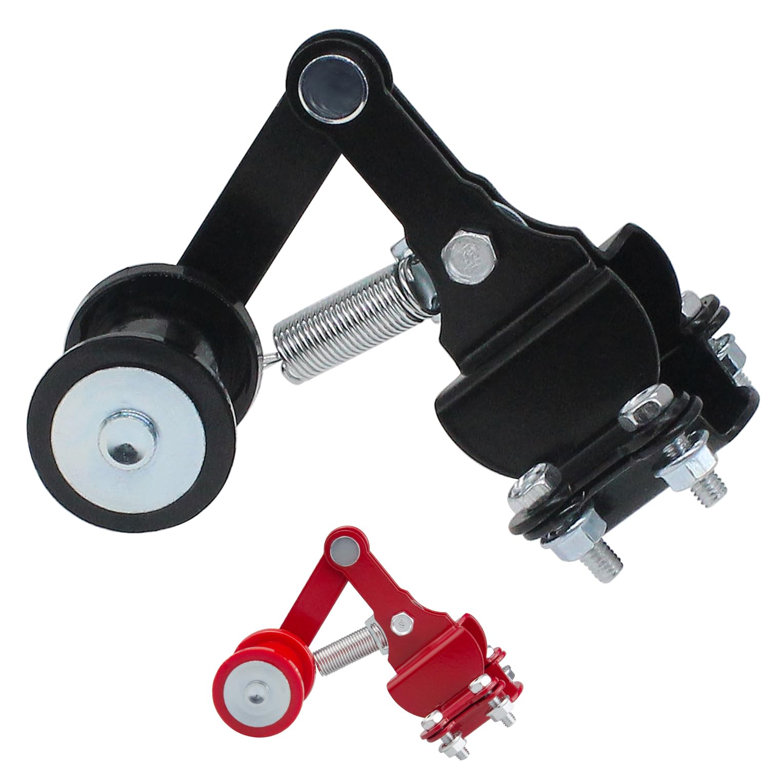 Red 15mm 76mm Chain Adjuster Bolts Tensioner PIT PRO Trail Quad Dirt Bike ATV - Foto 2