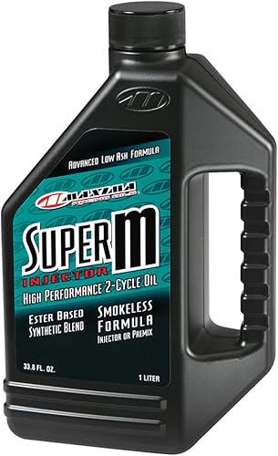 Miniatura 4 de Maxima Racing Oils 289128-2PK Super M Inyector 2-Stroke PremixInyector Aceite 1G Botella, paquete de 2