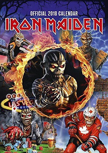 Iron Maiden Official 2018 Calendar - A3 Poster Format Calendar (Calendar 2018)