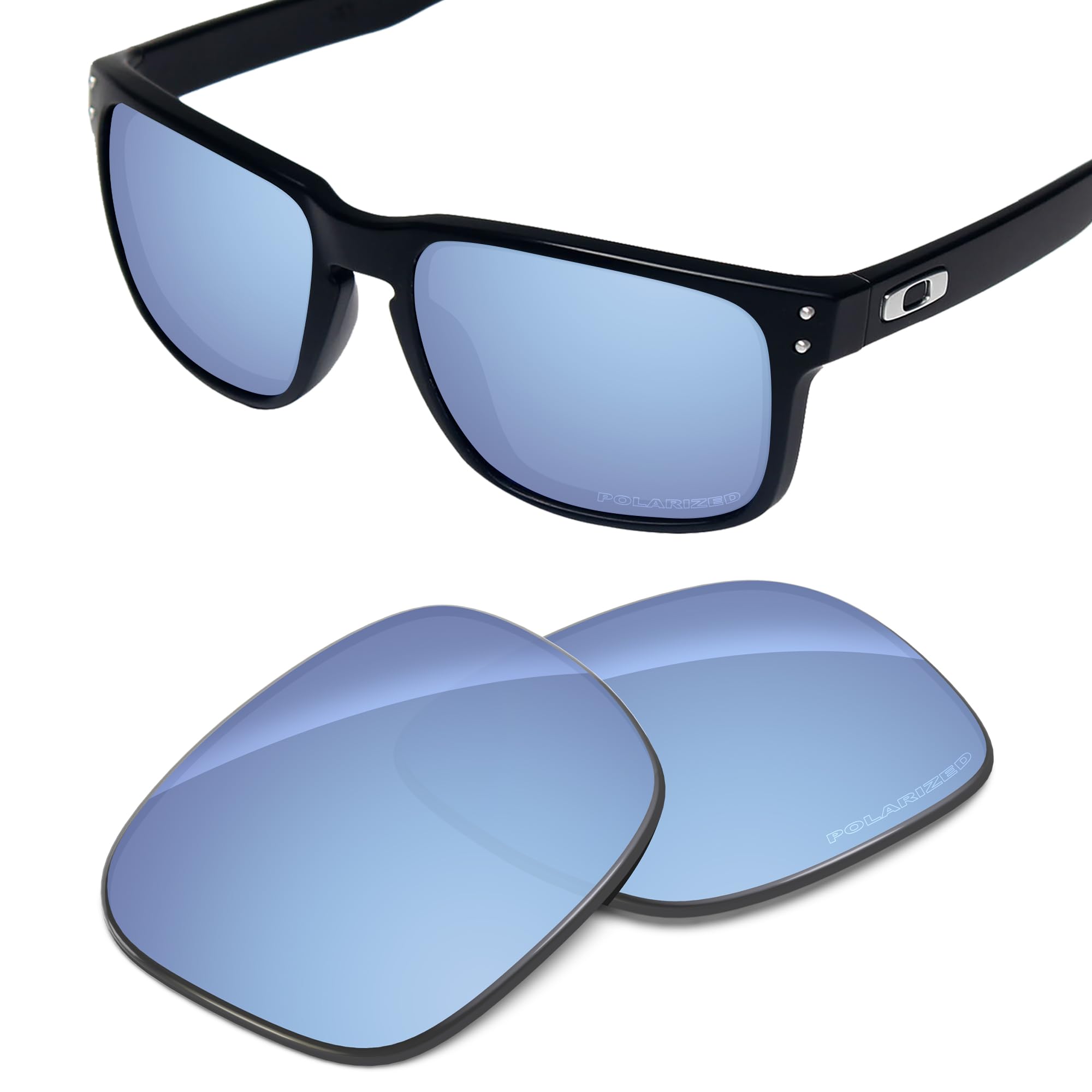 Tintart Replacement Lenses Compatible with Oakley Holbrook OO9102 Polarized Etched