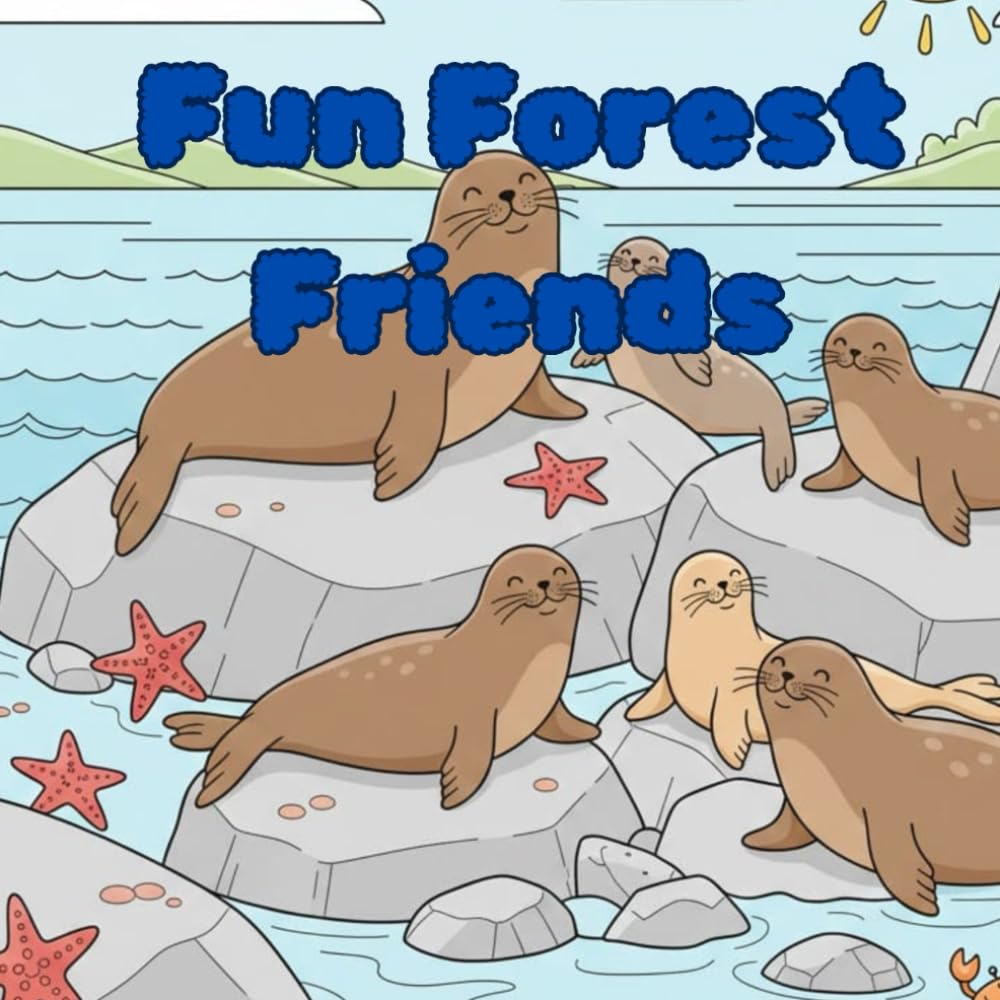 Fun Forest Friends: A Coloring adventure