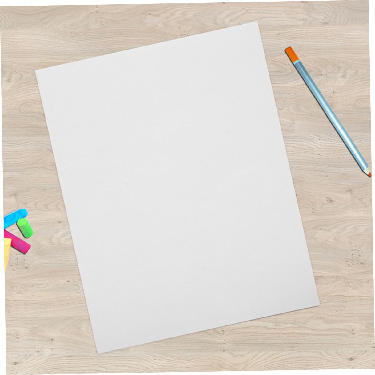 DEARMAMY 100 Blatt Aquarellpapier Weiß 160g Papier für Kinder und Künstler zum Malen mit Wasserfarben für Skizzen und Schulgebrauch