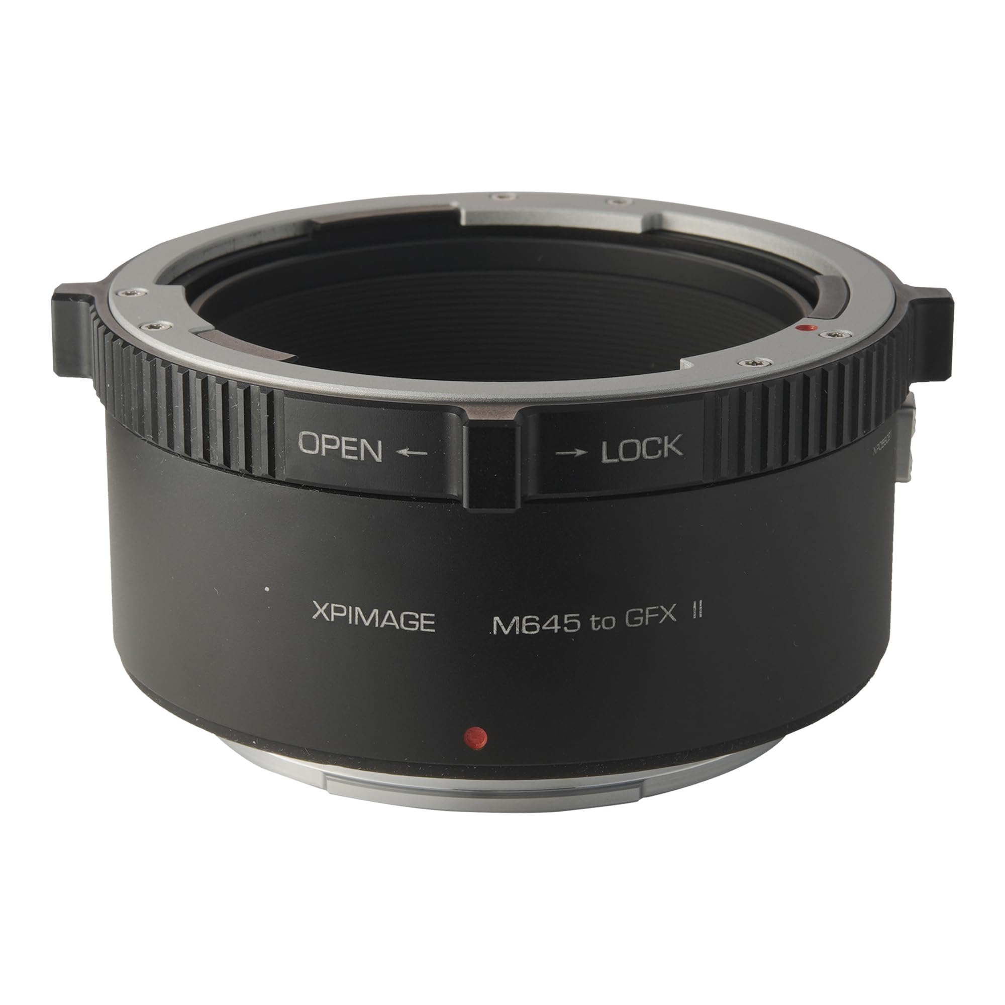 XPIMAGE Lens Mount Adapter Compatible with Mamiya 645 Phase Schneider Lens to Fujifilm GFX Camera GFX50 GFX100