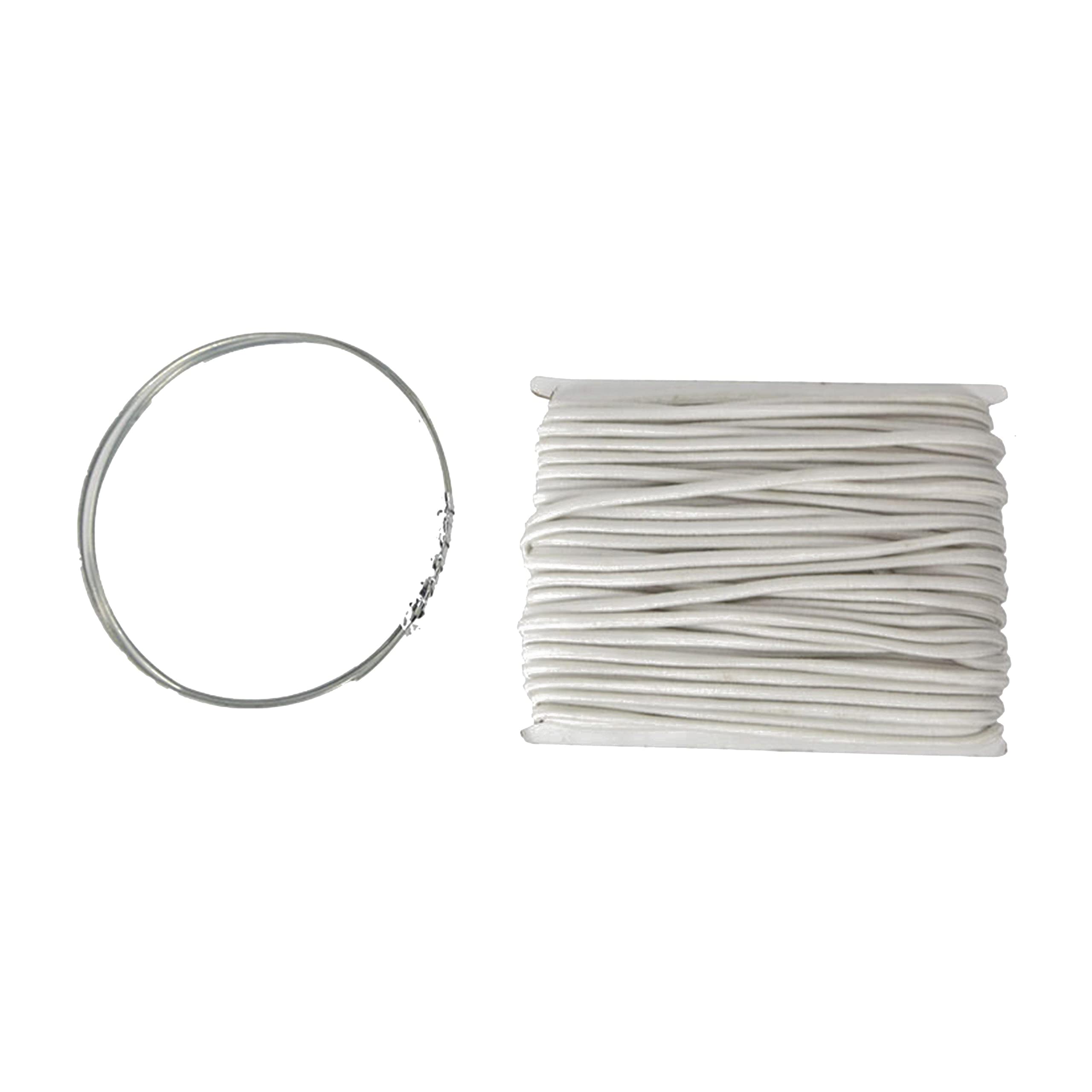 Hi Gear Shock Cord Repair Kit, White, One Size