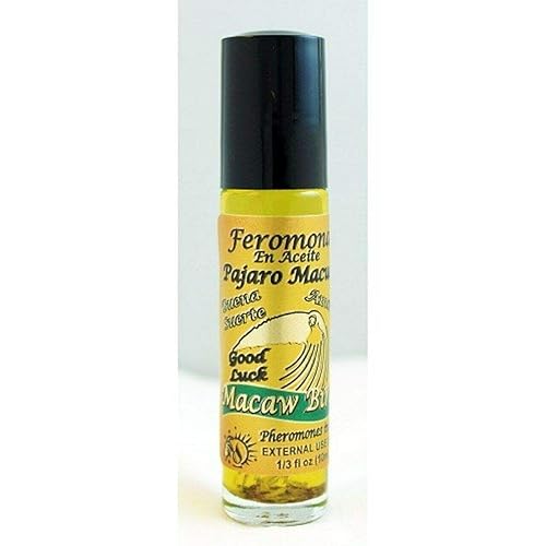 1 PIEZA BRYBRADAN MACAW BIRDPAJARO MACUA FEROMONA ACEITE 13 OZ 10ML ROLLO EN BOTELLA