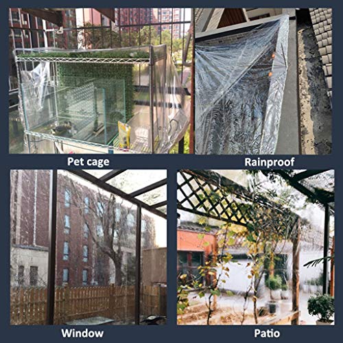 Cubierta de lluvia de PVC transparente OKUOKA protectora 7