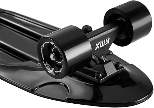 Miniatura 2 de KMX Patineta de 22 y 27 pulgadas, patineta Cruiser clásica para principiantes y patinadores avanzados, mini tabla de crucero para niños, niñas,