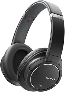 Sony MDR-ZX770BN Cuffie Wireless con Microfono Integrato, Eliminazione Digitale del Rumore, Bluetooth, NFC, Nero