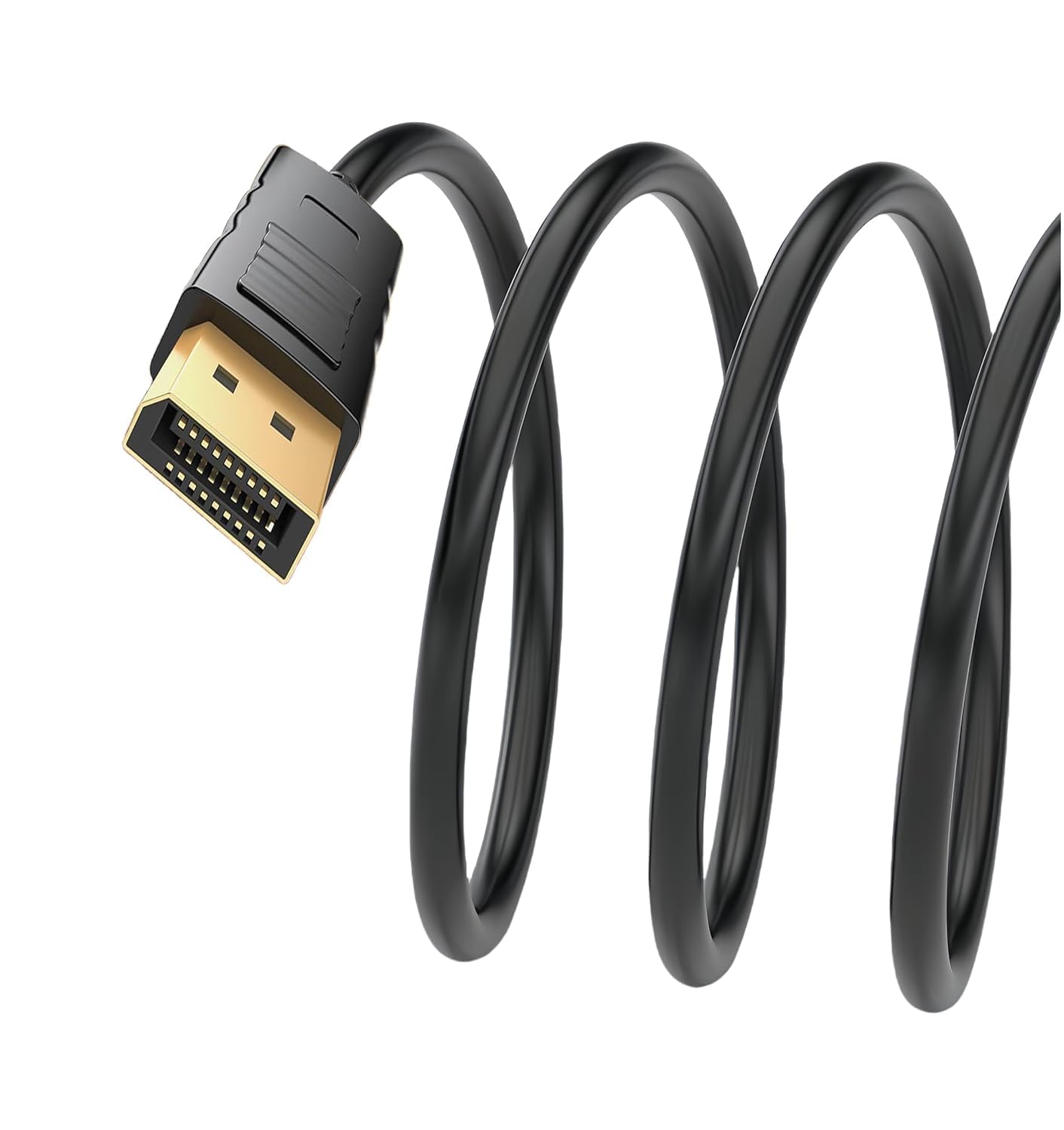 Cavo DisplayPort da 3 m, confezione da 10, cavo DP da 3 m [4K a 60Hz, 2K a 165Hz, 2K a 144Hz], cavo DisplayPort ad alta velocità 120Hz 144Hz 165Hz per monitor da gioco, scheda grafica, TV, PC