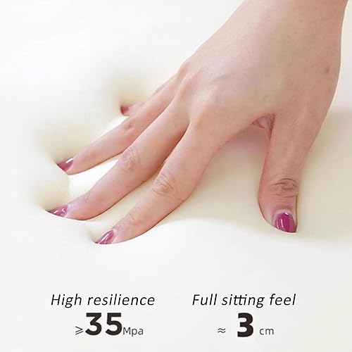 Miniatura 6 de JKGHK - Juego de sillas de comedor, sillas tapizadas de cuero, silla de sala de estar sin brazos con respaldo, silla de recepción con patas de