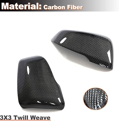 Miniatura 3 de WASHLA Tapas de fibra de carbono para espejo compatible con Toyota Supra 2018-2020 para BMW F52 2 Series F45 F46 2014-2019 X1 F48 F49 2016-2019 Z4