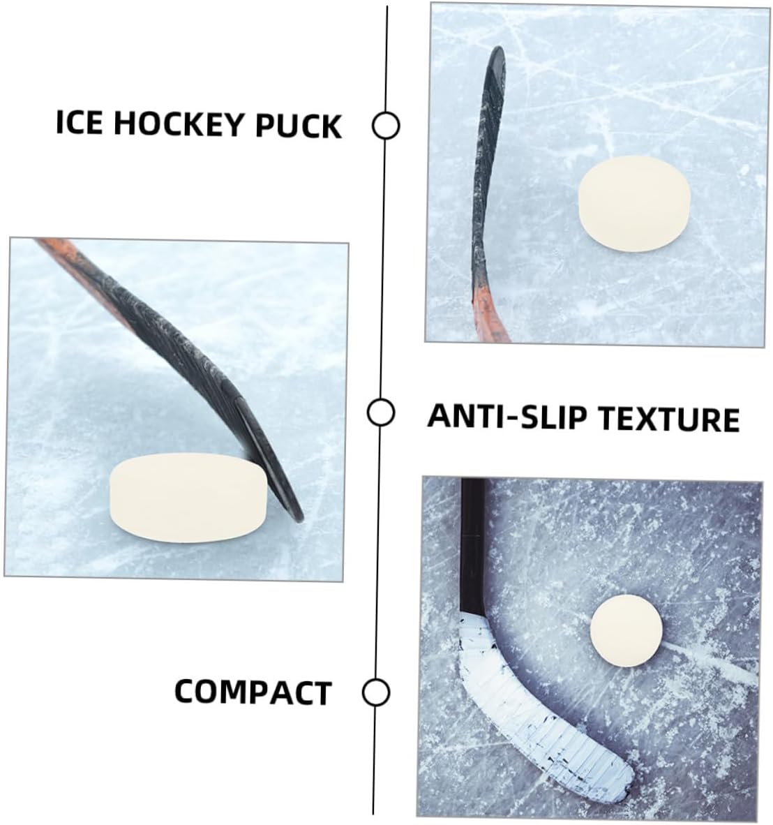 SUPVOX Ice Hockey Practice Lightweight Hockey Training for Indoor and Outdoor Games for Skill Development and