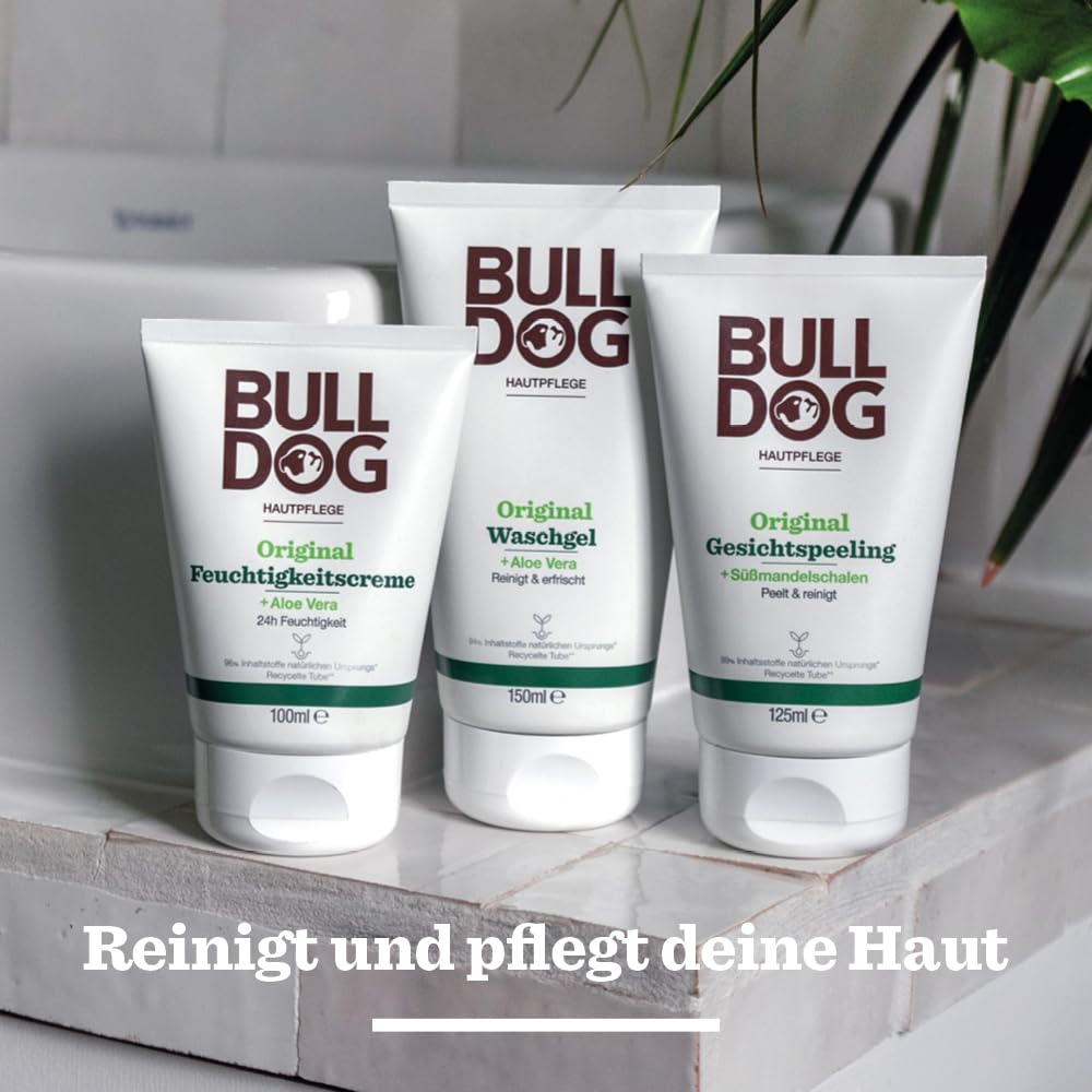 Bulldog Oryginalny peeling męski, 1 opakowanie (1 x 125 ml)
