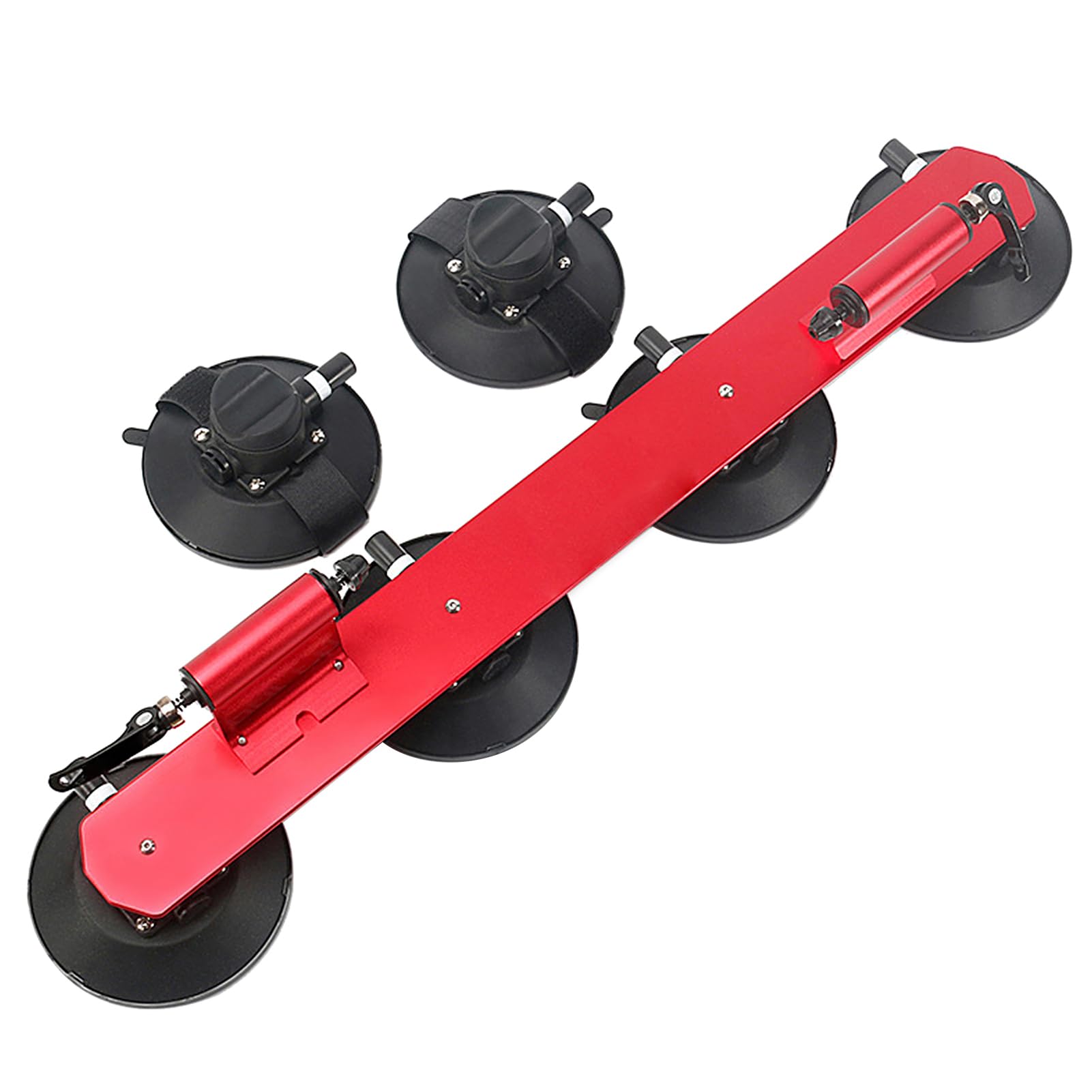 CHICIRIS Fahrrad-Dachträger mit Saugnapf für Auto, Sch (Für 2 Fahrräder)