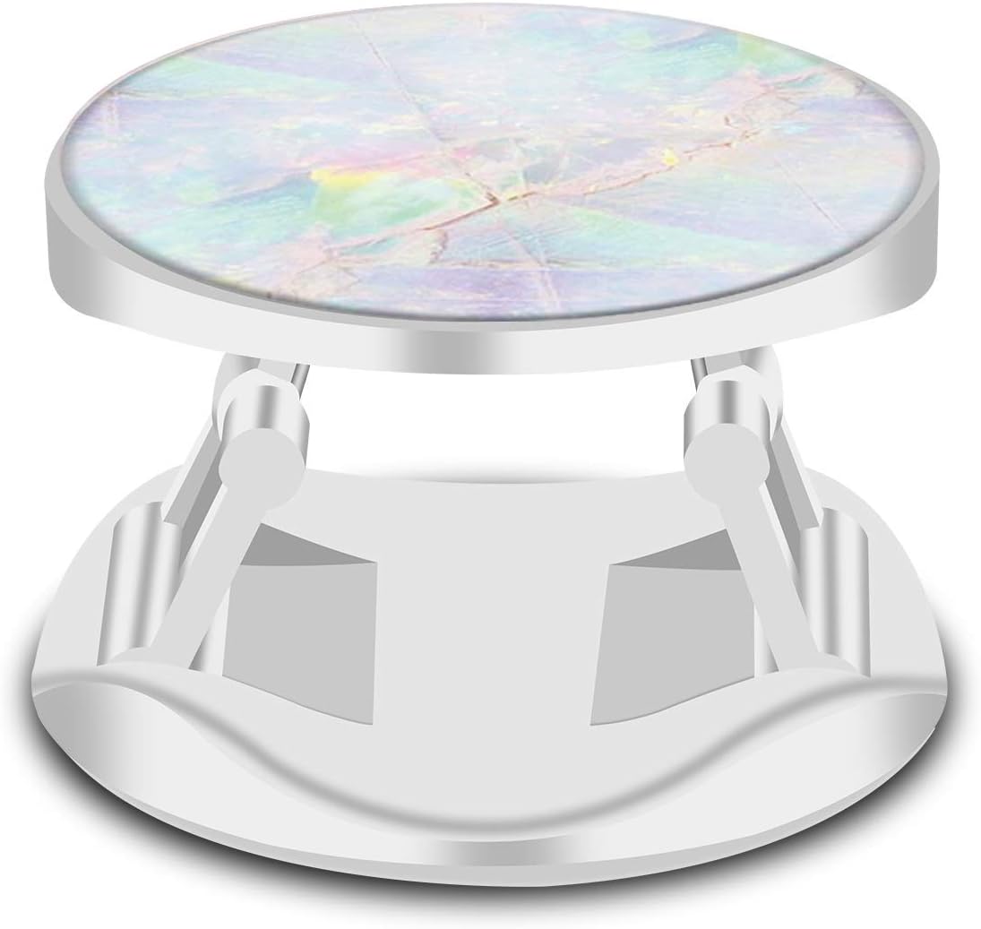 Multi-Function Mounts and Stands, Expanding Stand Grip Mount Socket for Smartphones, Tablets and Phone, Multifunctional Mobile Phone Folding Stand - Opal