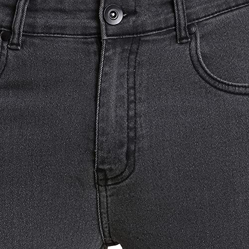 Image of Dennis Lingo Men's Stretchable Mid Rise Slim Fit Distressed Jeans