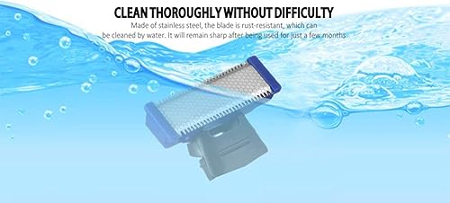 Miniatura 5 de Cabezal de repuesto para afeitadora eléctrica, cabezal de recortador, cabezal de repuesto para recortadora individual, cuchillas de afeitar híbridas