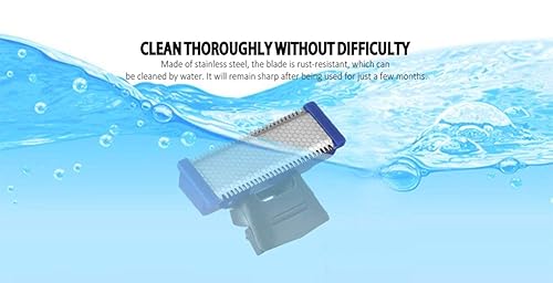 Miniatura 6 de 4 cabezales de repuesto para afeitadora eléctrica, cabezal de recortadora individual, cabezal de repuesto para afeitadora híbrida (paquete de 4)