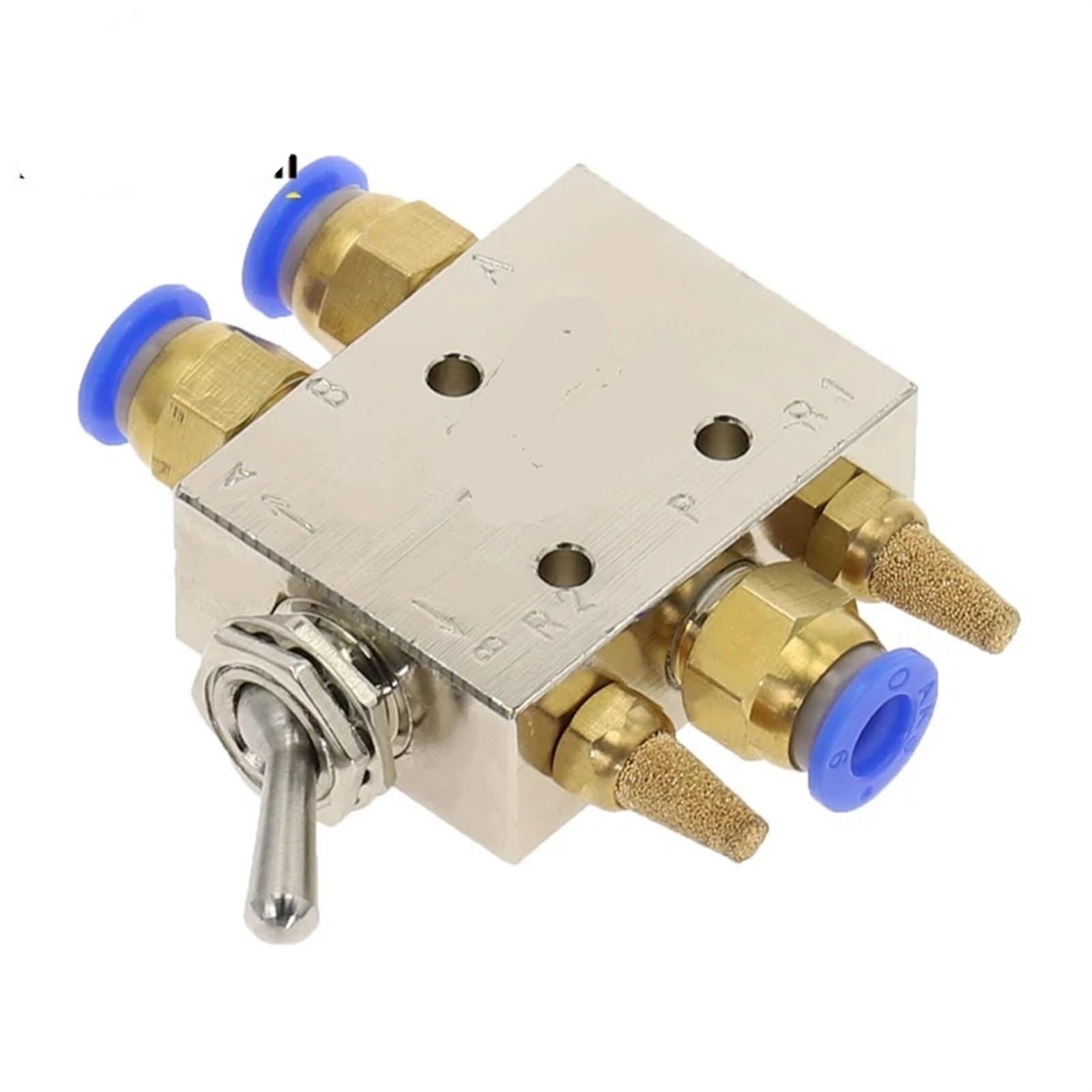 Soupape d'échappement mécanique TAC2-41V 5 voies compacte avec raccords filetés 1/8