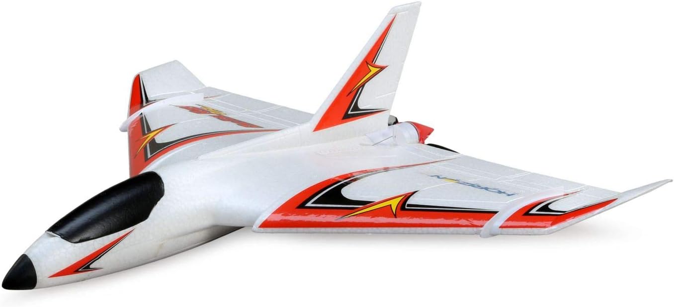 E-flite Delta Ray One RC Airplane RTF with Safe Plus Technology | 2.4GHz DSMX Transmitter Tx | 7.4V 280mAh LiPo Battery | Battery Charger and AC Power Supply | 4 x AA Batteries