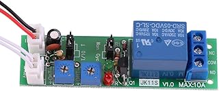 1 Pcs DC 12V/24V Adjustable Cycle Times Switch Module, Delay On/Off Timer Delay Switch Module, 6 Types Optional (DC5V 0-24hours)