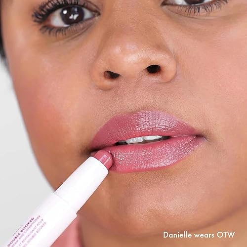 Miniatura 5 de Wander Beauty OTWIn The Clear - Acondicionador de labios y crema de doble cara con vitamina E y manteca de karité, bálsamo labial teñido brillante