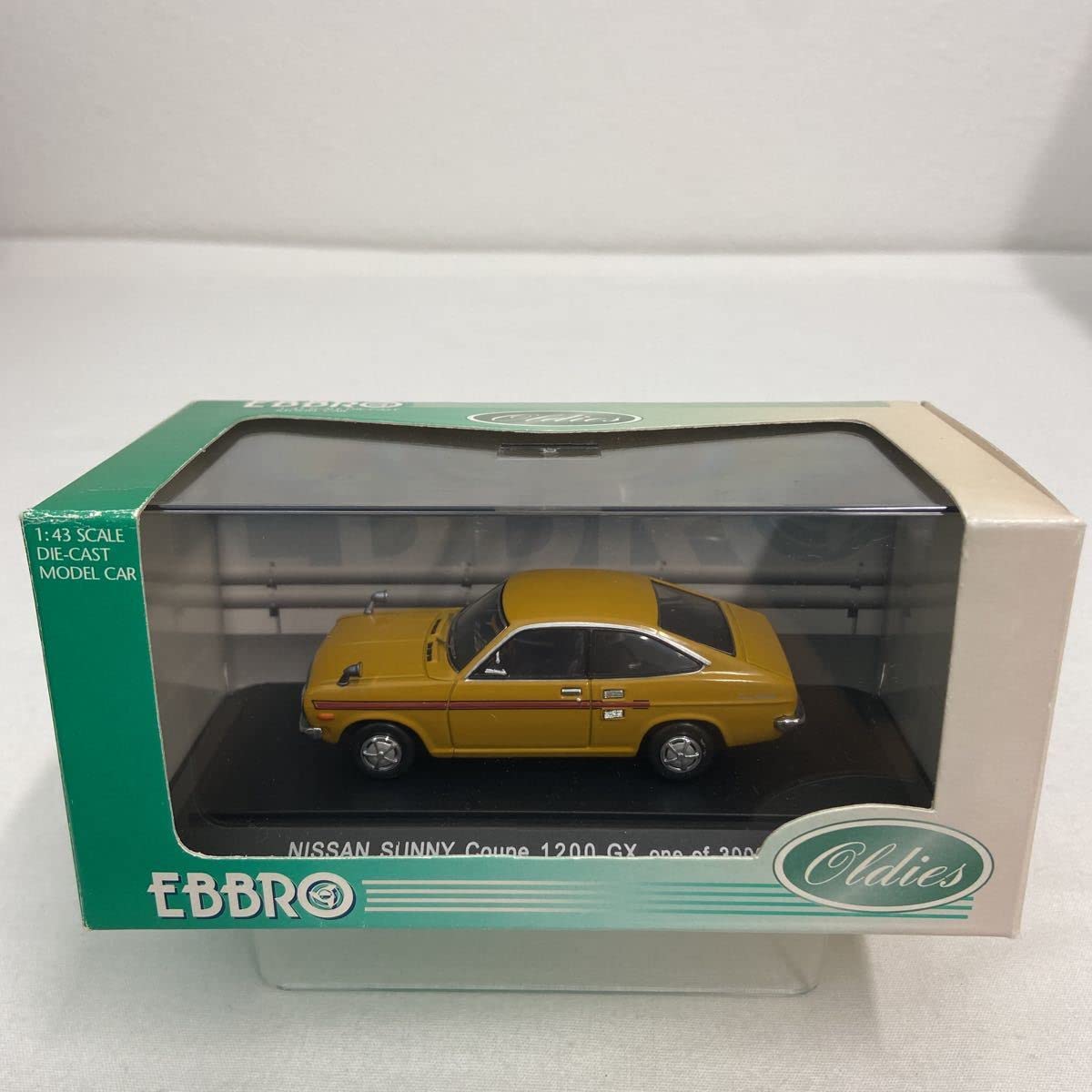 Amazon | EBBRO 1/43 NISSAN SUNNY Coupe 1200 GX Brown エブロ 日産