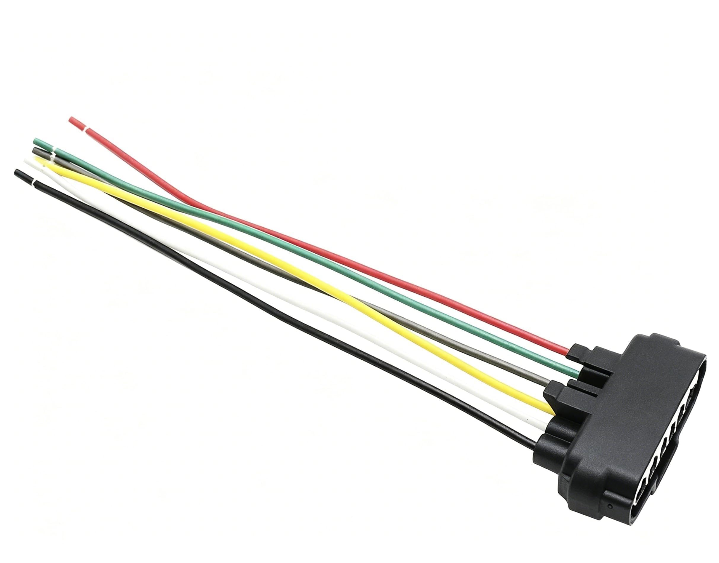 Amazon.com: HiSport Throttle Body Pigtail 6-Way Pigtail 6-Pin TPS