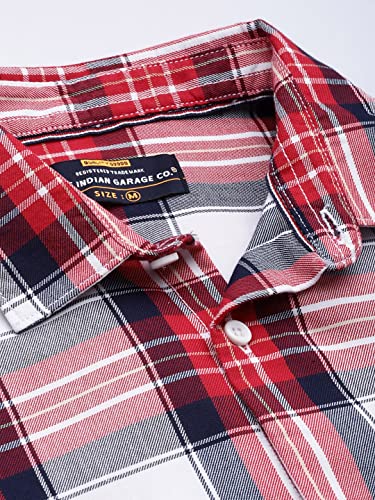 Image of THE Indian Garage CO Men Polycotton Slim Fit Shirt