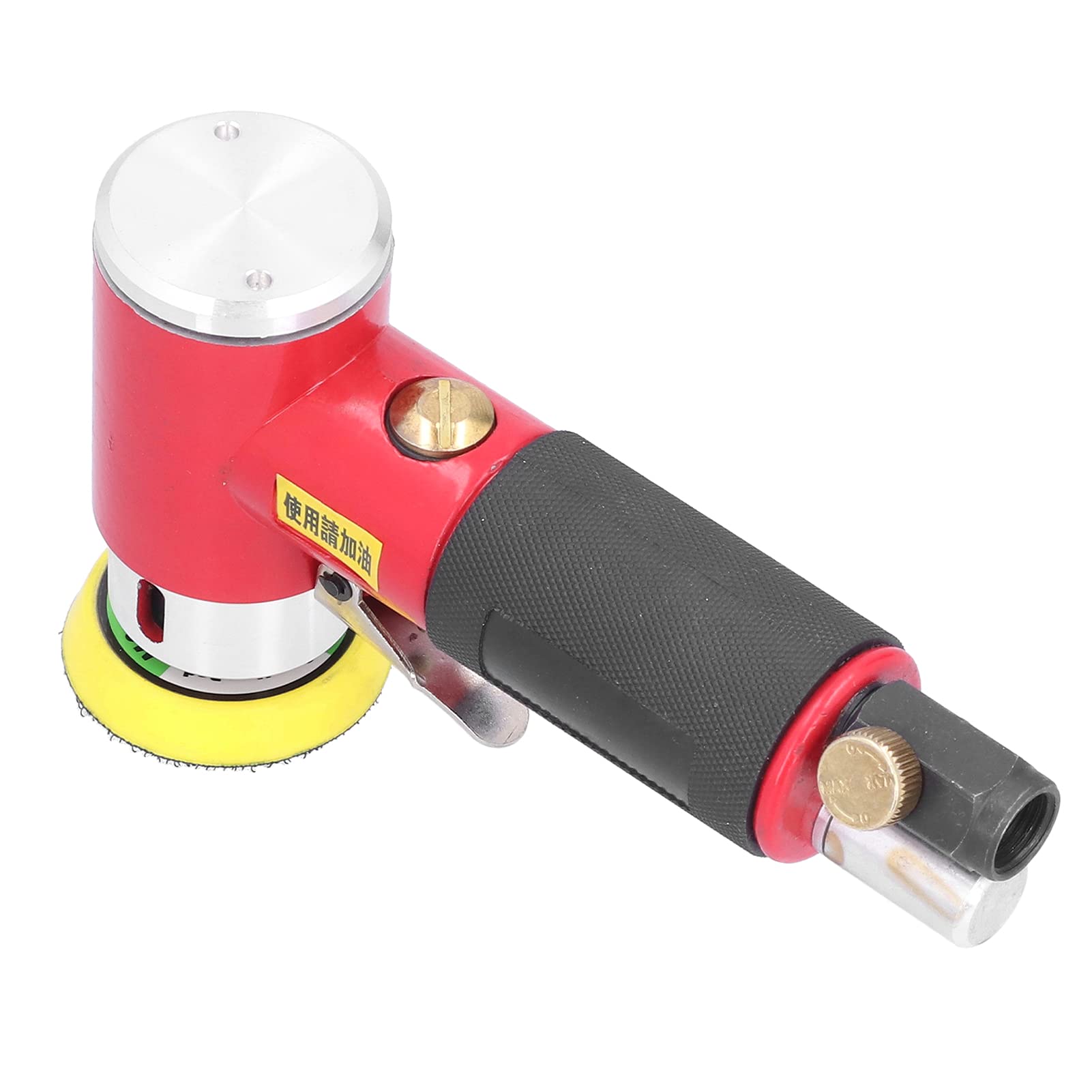 KP - 681 Mini lucidatrice pneumatica, levigatrice ad aria con diametro di deflessione di 3 mm, design a gomito a 15.000 giri/min per la lucidatura di precisione, motore in acciaio (Stile UE)