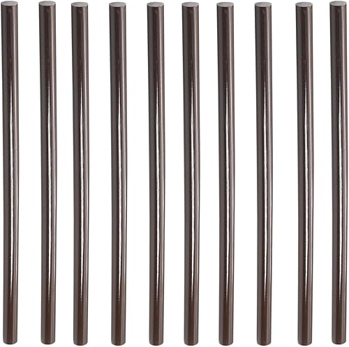 Othmro 20 barras de pegamento caliente de 9.8 pulgadas de longitud 0.43 pulgadas de diámetro, barras de repuesto de pistola de pegamento caliente,