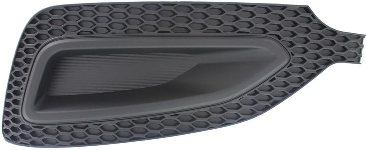 DAT AUTO PARTS Front Left Driver & Right Passenger Set of 2 Fog Light Cover Grille Molding Trim Replacement For 2013-2016 Hyundai Santa Fe Sport Black Textured Plastic HY1038116 HY1039116 865634Z000