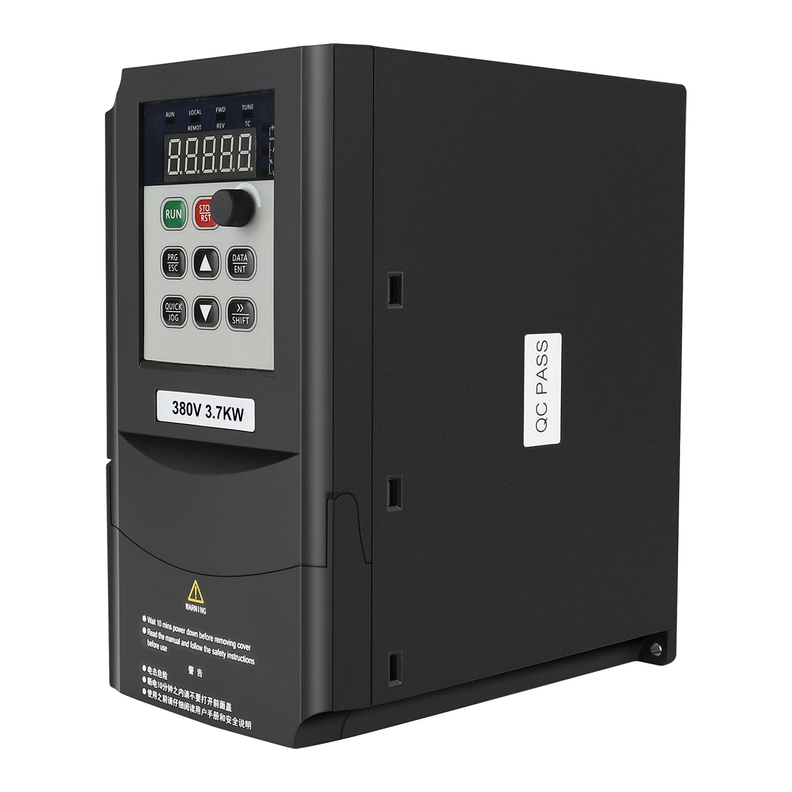 Buy PowMr 3.7KW/ AC 380V 3 phase output VFD,3700W Variable Frequency Drive Input Current 10A