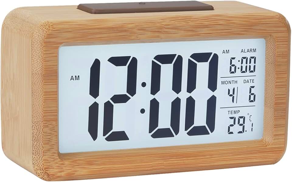 Amazon.co.uk retro digital alarm clock