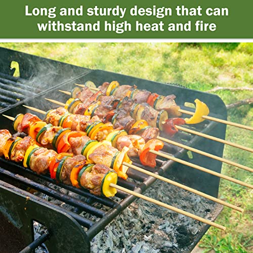 180 Pieces 30 Inch Extra Long Bamboo Marshmallow Roasting Sticks Bulk Disposable Smores Sticks 5Mm Thick Bamboo Skewers For Outdoor Open Fire Roaster Barbecue Hot Dog Camping Kebab Sausage #TOP3