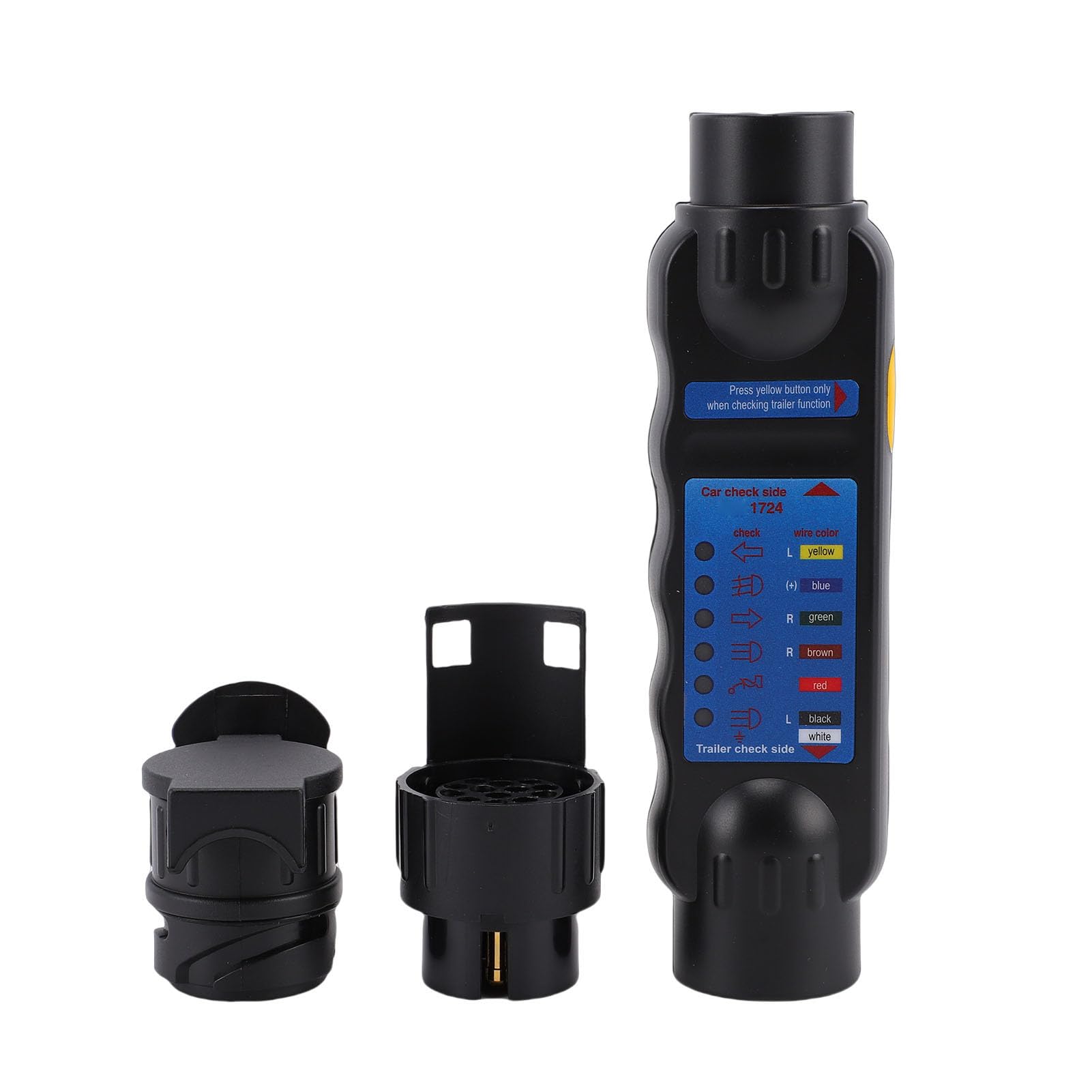 Testeur de circuit de remorque avec 6 indicateurs LED plug and play - 8