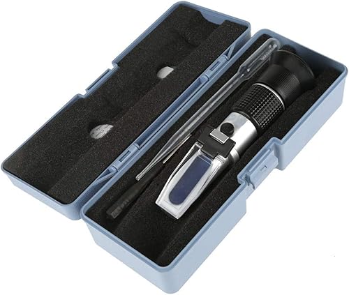 Kit profesional de refractómetro Brix de miel, 58-90%, medidor de probador de azúcar de miel preciso