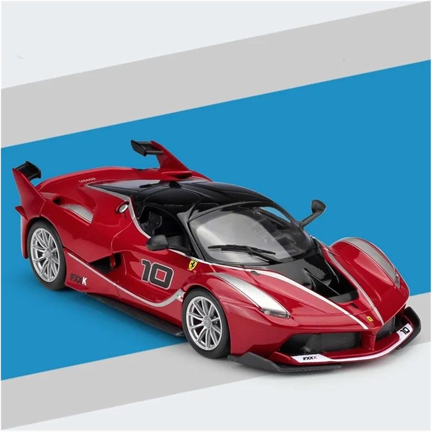 ダイキャスト合金製車両 1:24スケール に適合 フェラーリ FXX K クラシックスーパーカー ダイキャスト合金車モデル ミニチュ