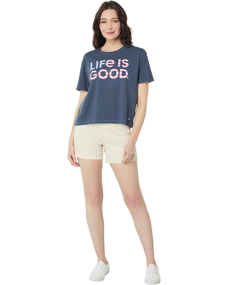 Life is Good Short Sleeve Boxy Crusher™ Tee - #4 of 4