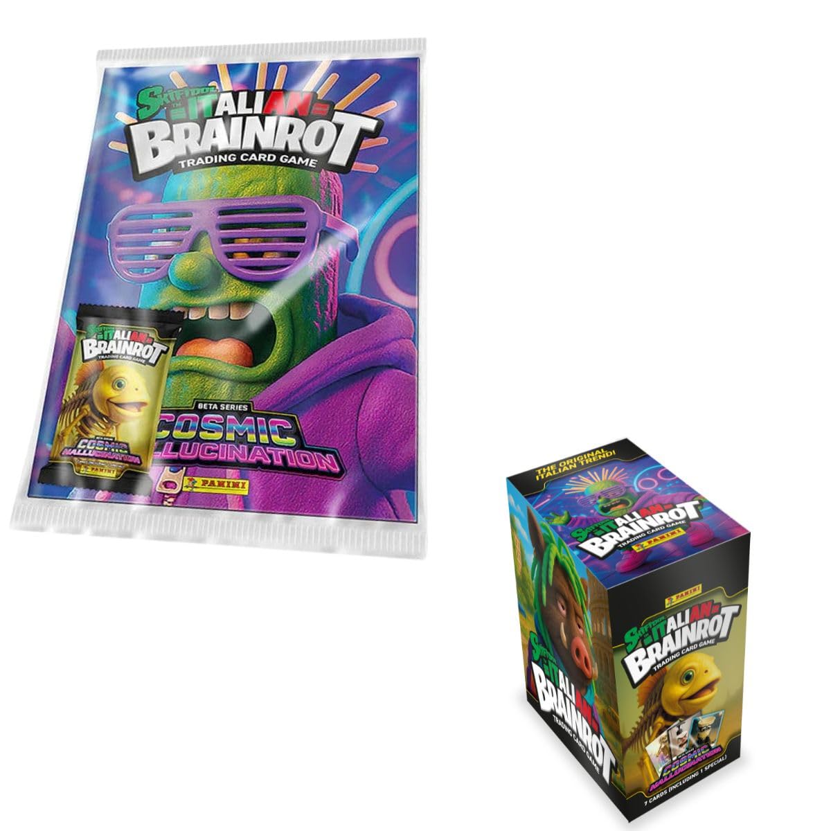 Panini Italian Brainrot Trading Cards – Series 2 (Box-Bundle)