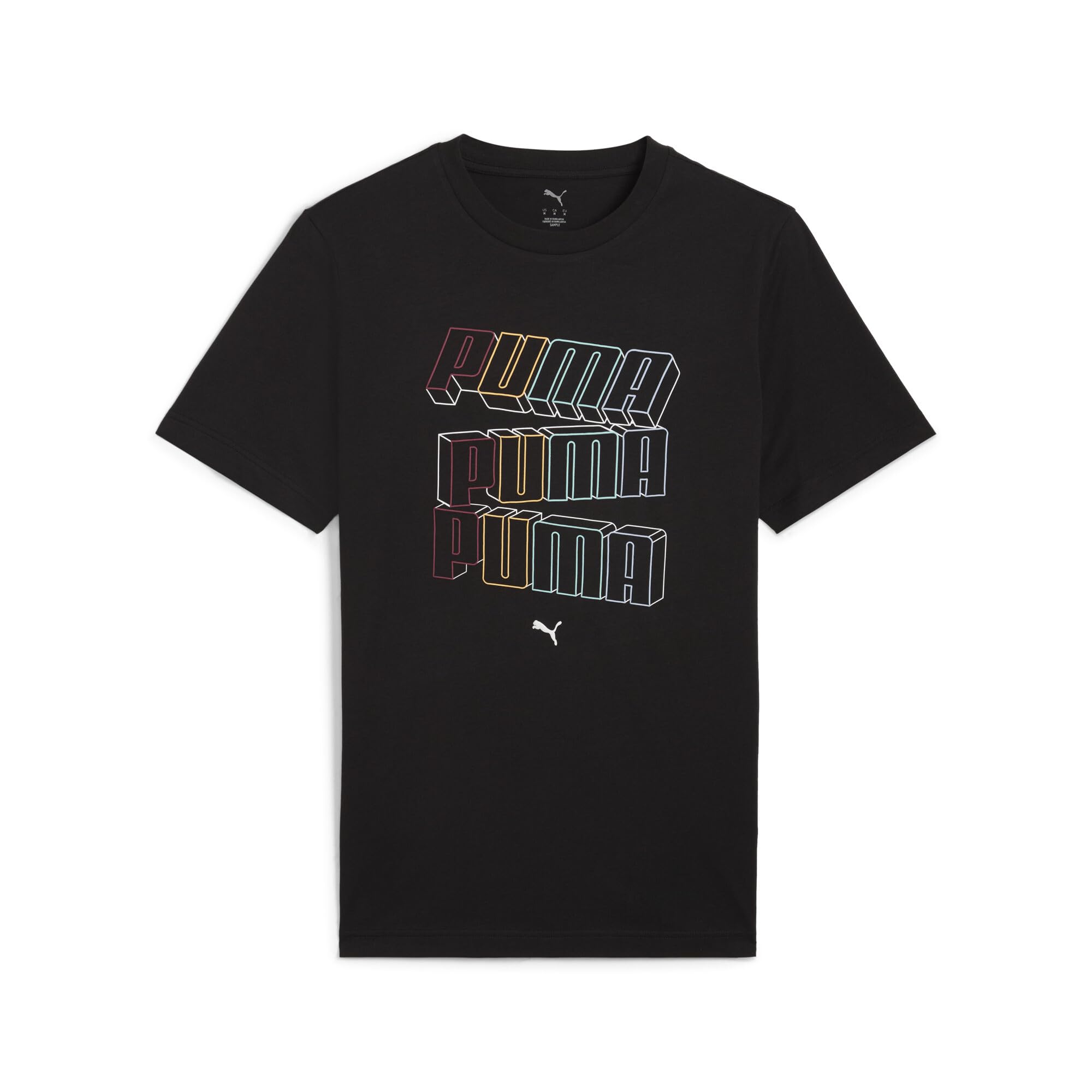 PUMA Unisex ESS Logo Lab Hog Tee T-Shirts (Pack of 1)