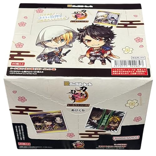 にふぉるめーしょん 『刀剣乱舞ONLINE』 シールウエハース2 BOX 20個入 食玩・ウエハース 焼菓子【未開封BOX】のサムネイル