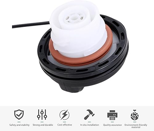 Miniatura 3 de 1 funda para tanque de combustible para automóvil, tapa de llenado de tanque de combustible, repuesto de tapa de combustible FC1058 6L2Z9030F,