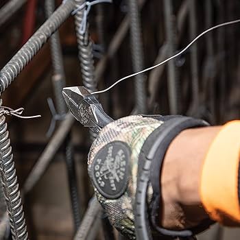 Klein Tools D201-7CSTLFT Ironworker Side Cutting Pliers to