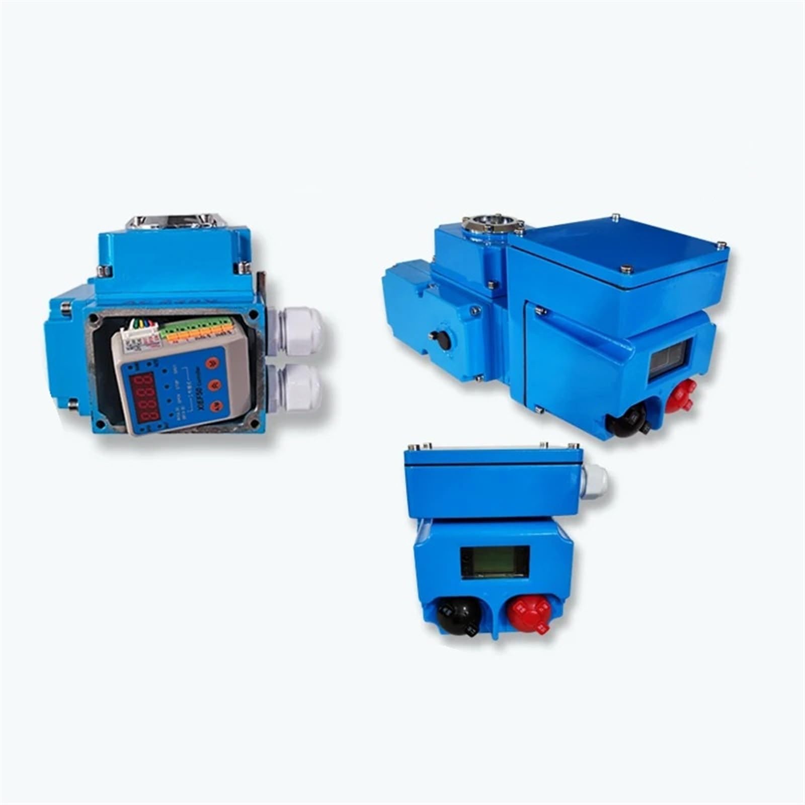 MXXDMOPD DN150 6" Electric Flange Butterfly Valve D941X-16Q Switch Water air Blow Off AC220V DC24V 4-20MA(Dn150 4-20ma-d,AC380V)